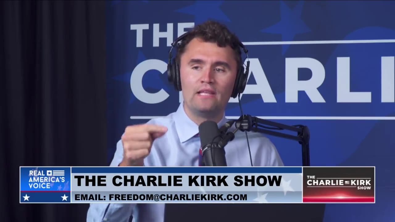 Charlie Kirk mock Sheila Jackson Lee’s voice in a made up scenario