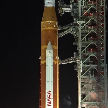 NASA's Artemis I Rocket Launch from Launch Pad 39B Perimeter