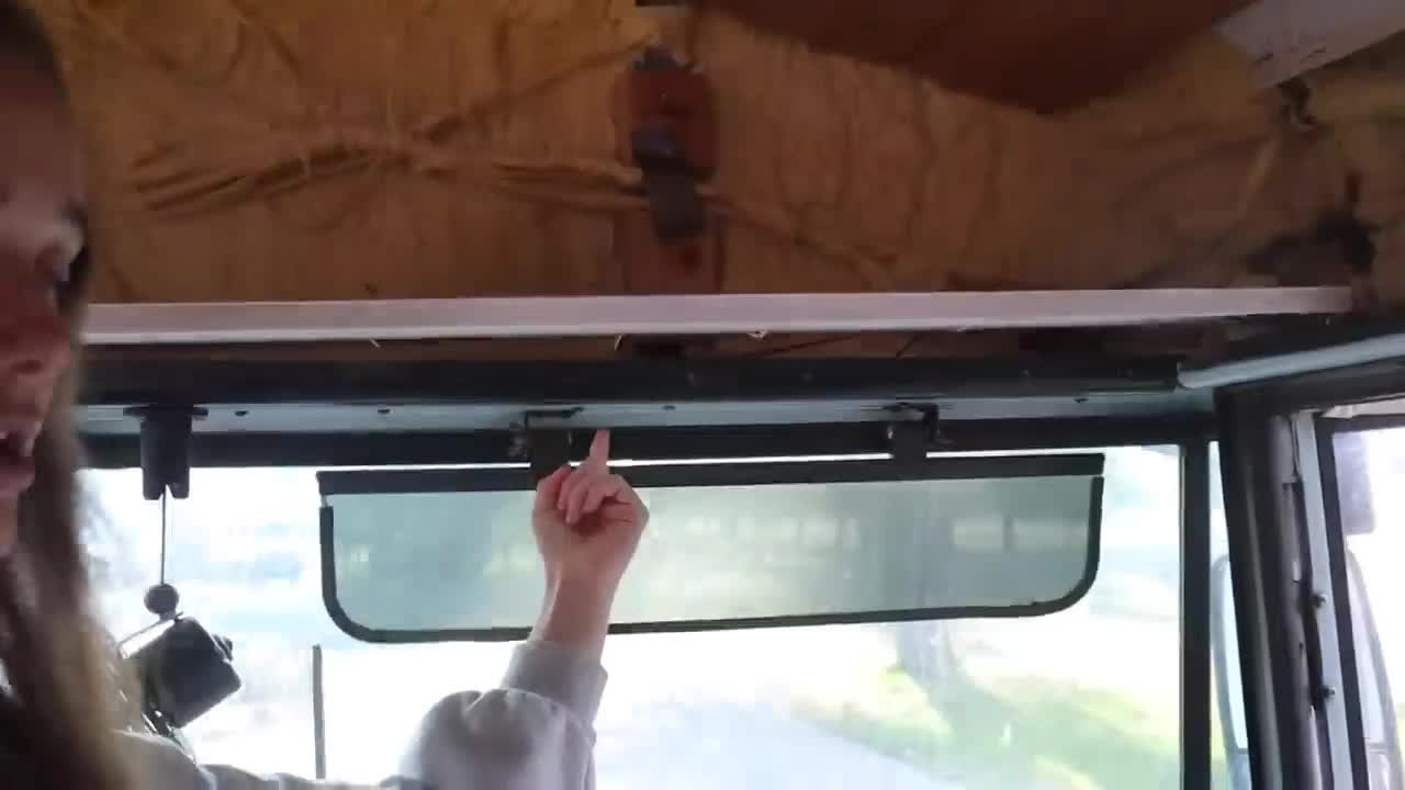 Secure it under the plank school bus screwed in from the bottom.