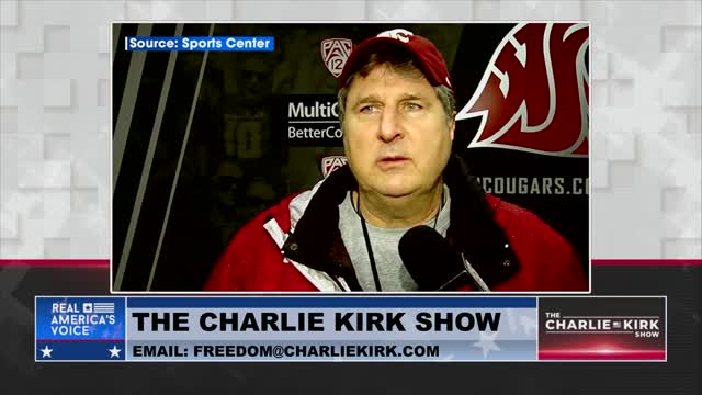 Charlie Kirk Honors Football Coach & Great American Patriot, Mike Leach, After His Passing