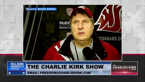 Charlie Kirk Honors Football Coach & Great American Patriot, Mike Leach, After His Passing