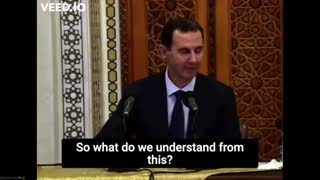 Bashar Al-Assad Speaks to Western Leftism