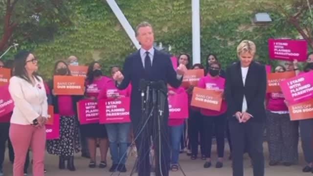 California Governor Gavin Newsom Claims Pro-Life People "Don't Even Believe in Climate Science"