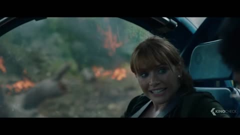 Running from the Volcano Explosion Scene - Jurassic World 2 (2018)