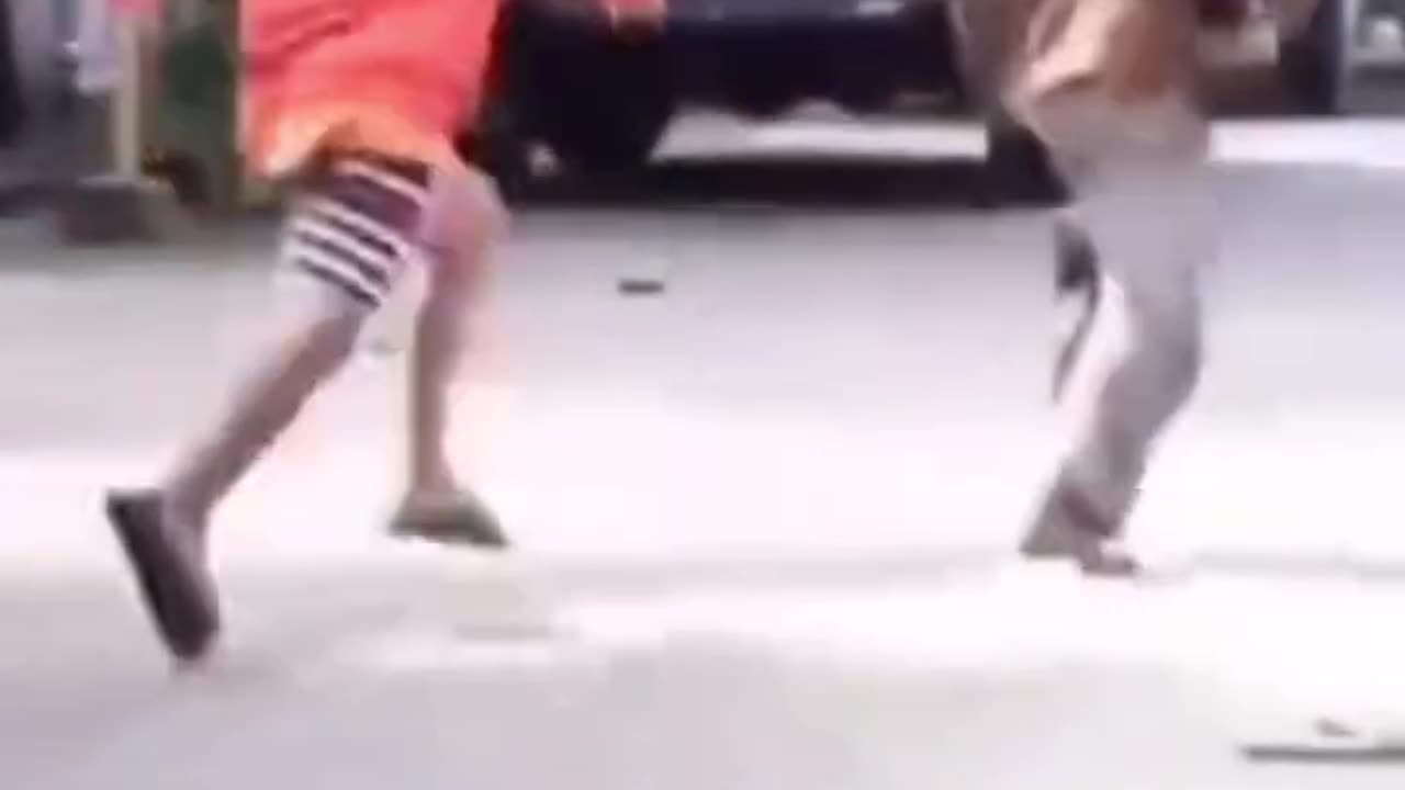 A compilation of funny videos