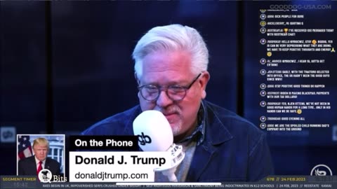 Glenn Beck interviews DJT regarding Ukraine and its corruption