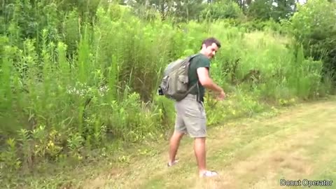 Tiger Chases Man On Motorcycle_Cut