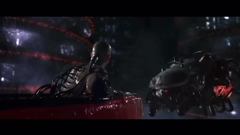 Neo Waking Up after Taking the Red Pill