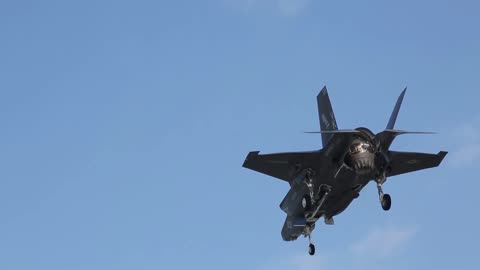 Amazing brilliant scenes of F-35 fighter