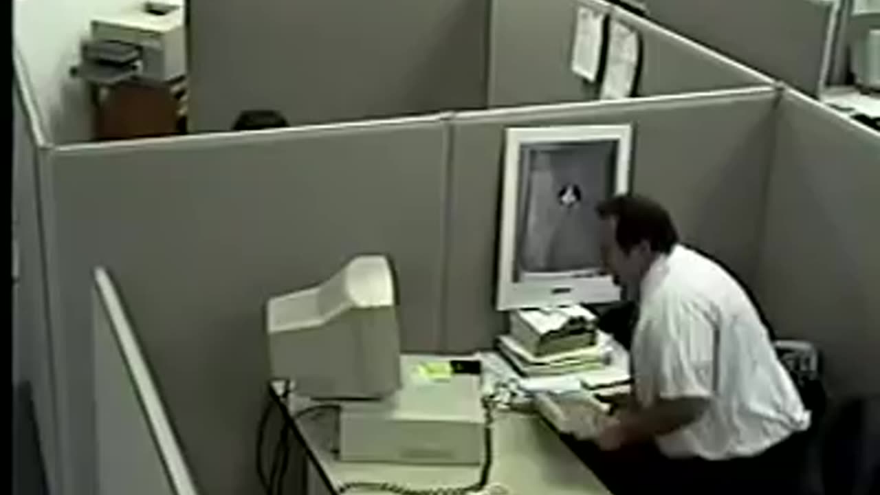 Busted computer funny