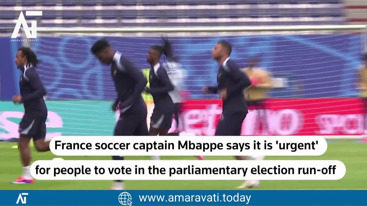 Mbappe Calls Far Right Gains 'Catastrophic,' Urges Voters to Act | Amaravati Today News