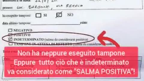 Ammissione di Zaia su dichiarazione pazienti covid