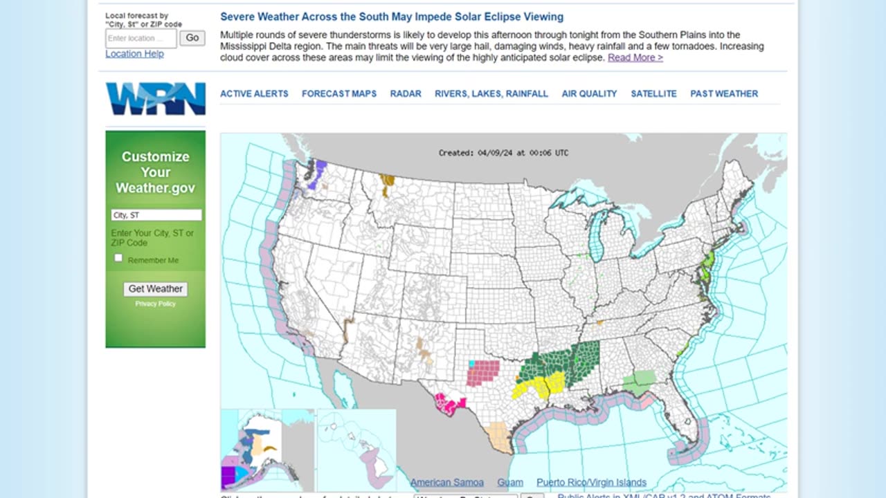 Total Solar Eclipse Sweeps Across America - Trillions Of Cicadas Emerge This Spring - More Winter