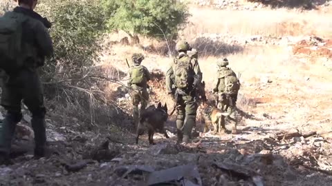 Attached is footage from the activity of the Commando Brigade in southern Lebanon: