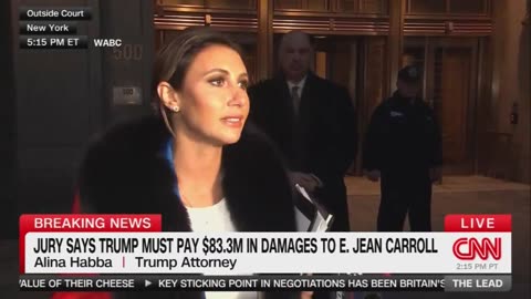 Trump's Attorney Alina Habba Blasts Kangaroo Court Judge Outside Of New York City Courtroom