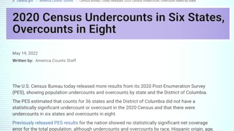 A “mistake” by the U.S. Census Bureau led to Biden receiving three extra electoral votes.