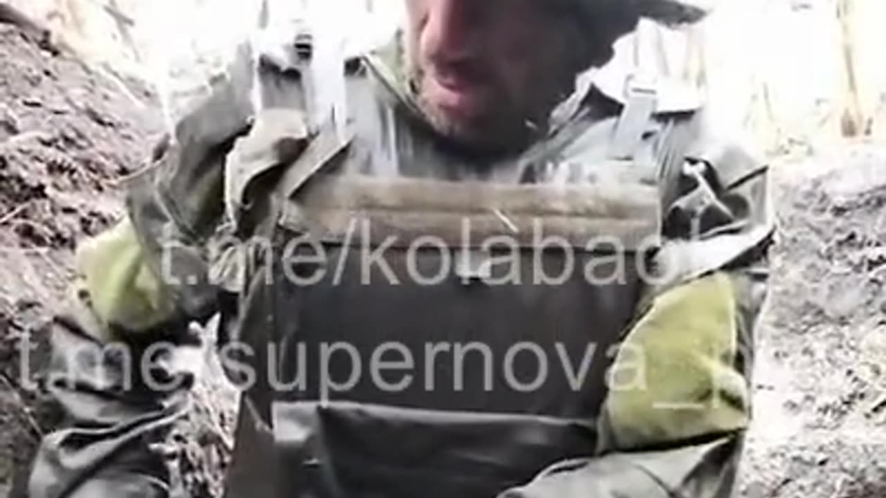 Russian Soldier Surrenders Voluntarily