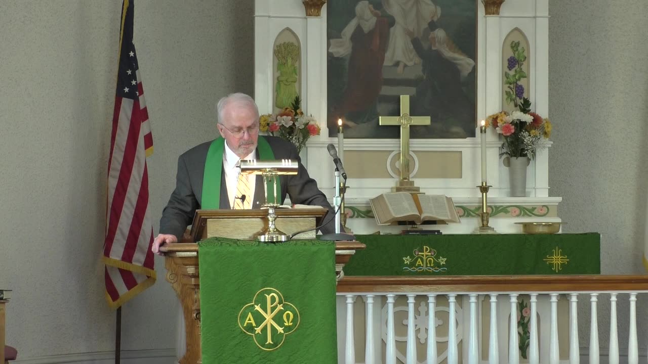 Calvary Lutheran Church Everett, WA Sermon 11-10-2024