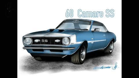 Camaro SS 68 Time Lapse