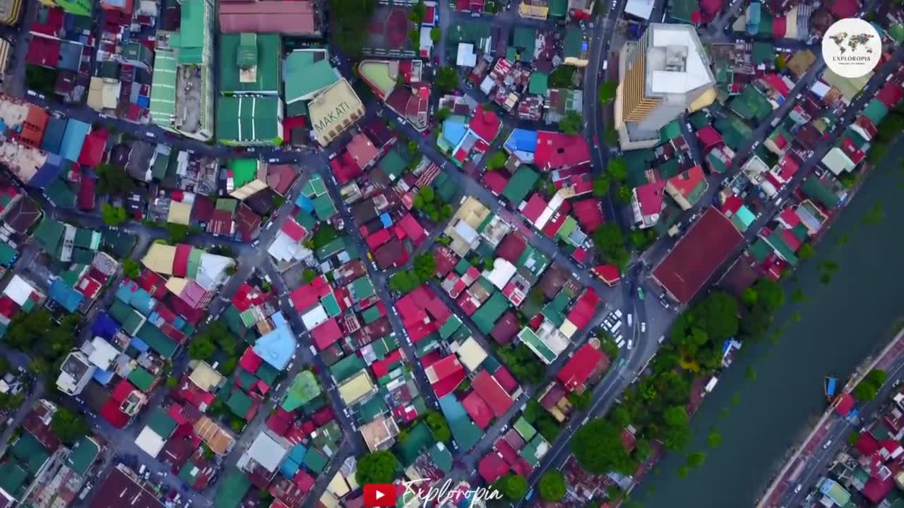 Manila, Philippines 🇵🇠in 4K ULTRA HD 60FPS by Drone