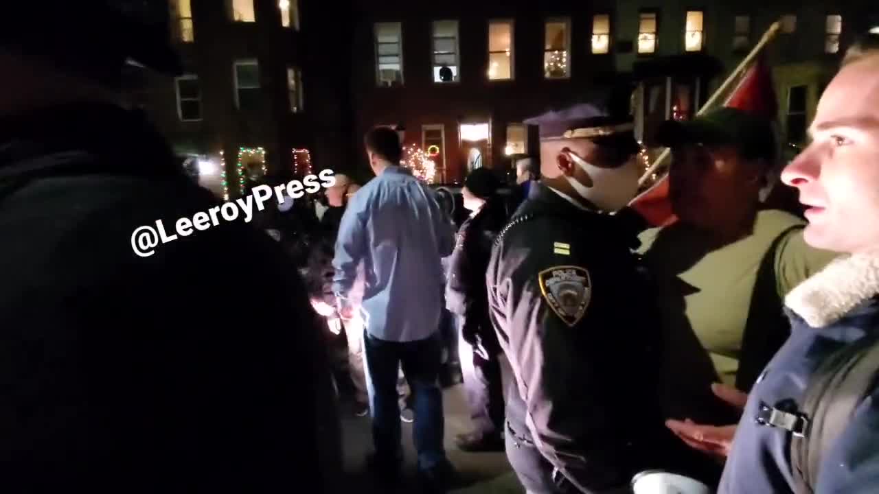 NYPD Tries To Shutdown Jab Protests After Letting BLM Loot And Burn Last Year