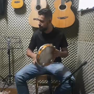 just a tambourine