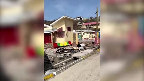 Storm Beryl leaves trail of destruction in Grenada