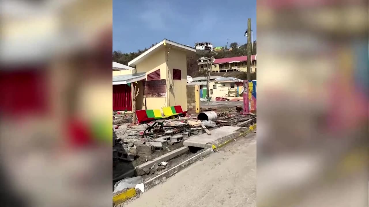 Storm Beryl leaves trail of destruction in Grenada