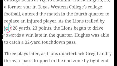 NFL What Is The True Story