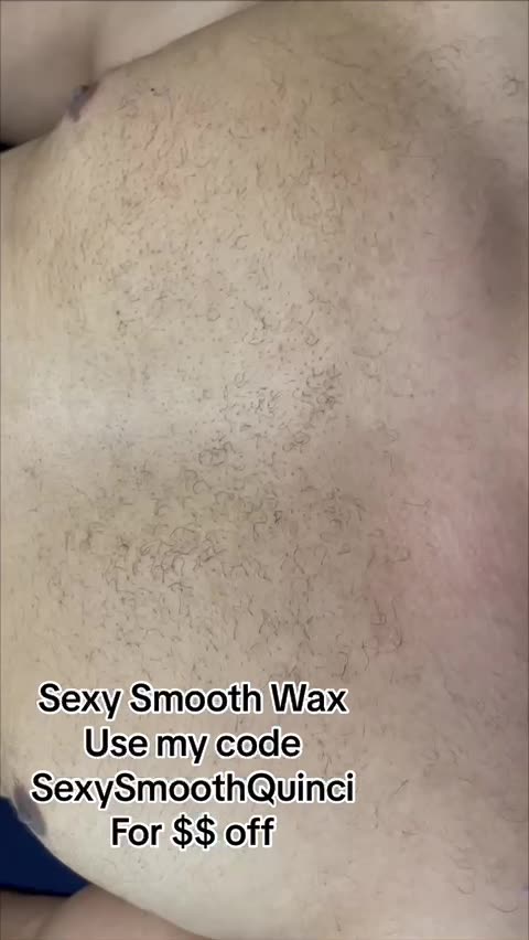 Ultimate Chest Waxing Tutorial with Sexy Smooth Tickled Pink Hard Wax by Quinci Nash