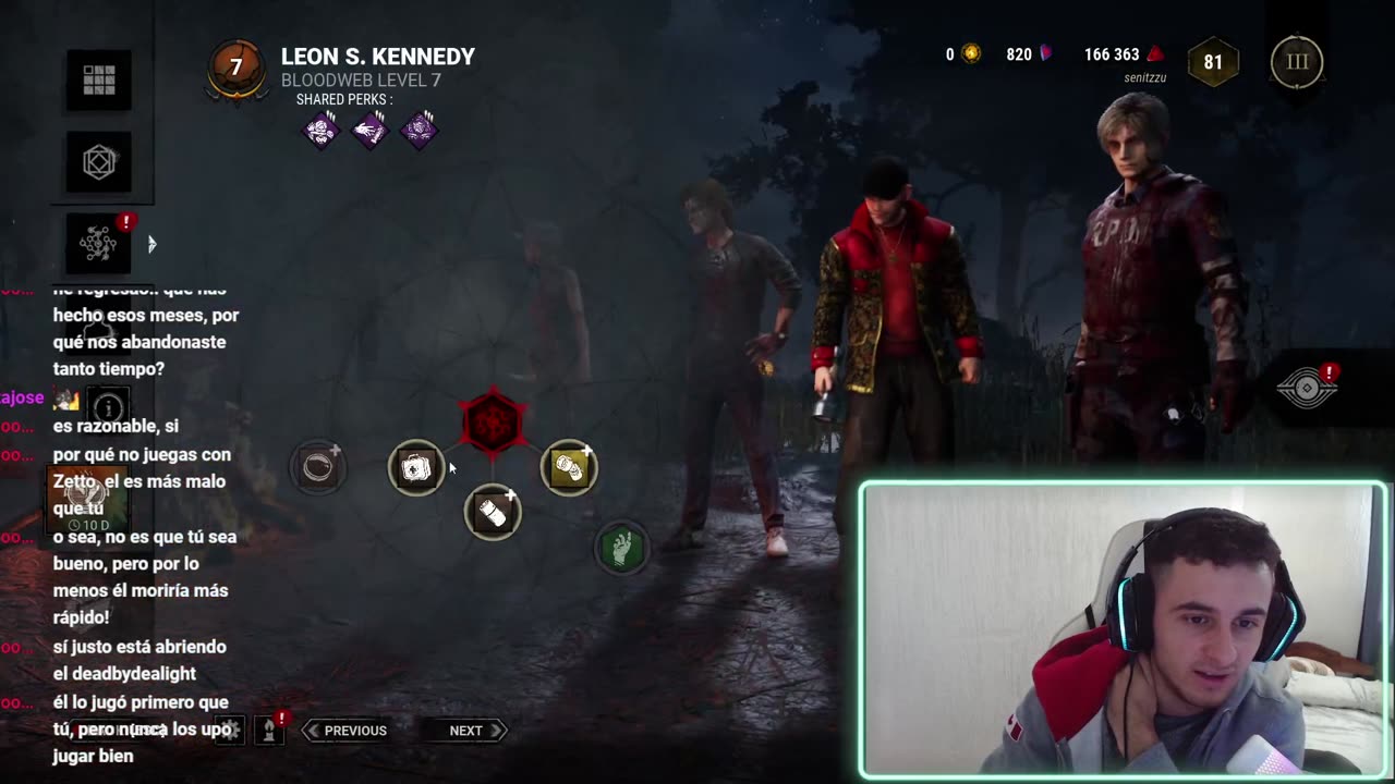 Partidas poderosas en Dead by Daylight con Santi, Zeto y Andres