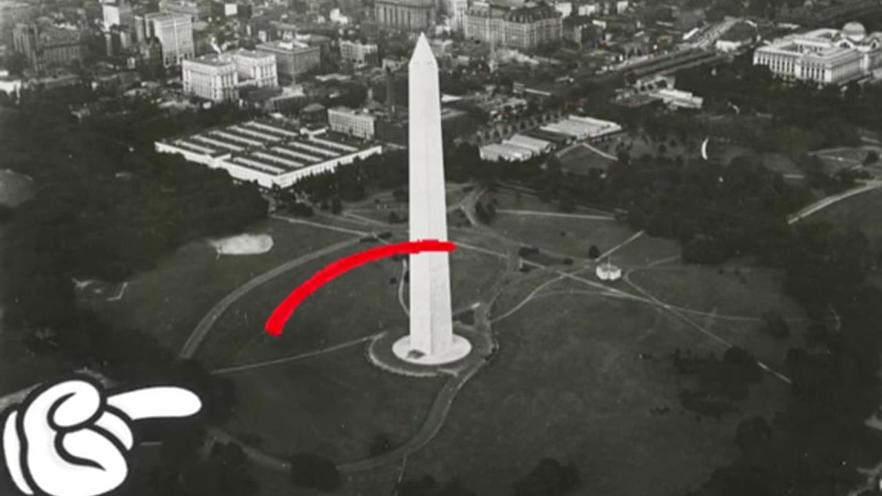 The monument design they say that was “never built” 🤔