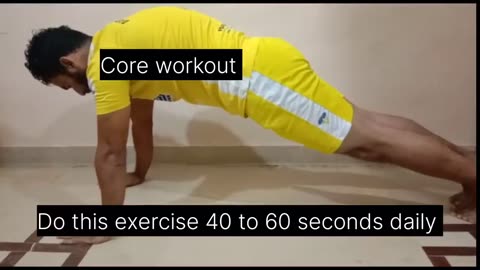 Home core workout