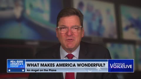 What makes America wonderful? An angel in the sky