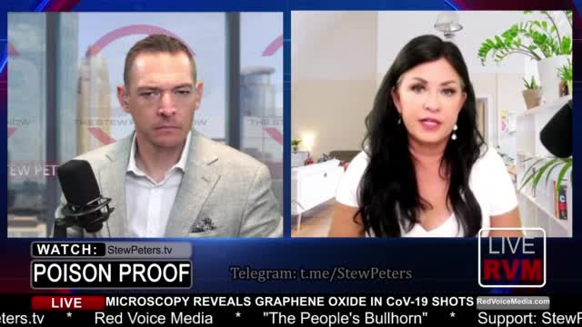 Stew Peters and Dr Ruby In Vaccines - Parasites Metals Nano-Particles And Graphene Oxide