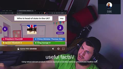 Kahoots with viewers!