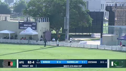 ACC Men's U19 Asia Cup | Pakistan-U19 vs Afghanistan-U19 | Highlights