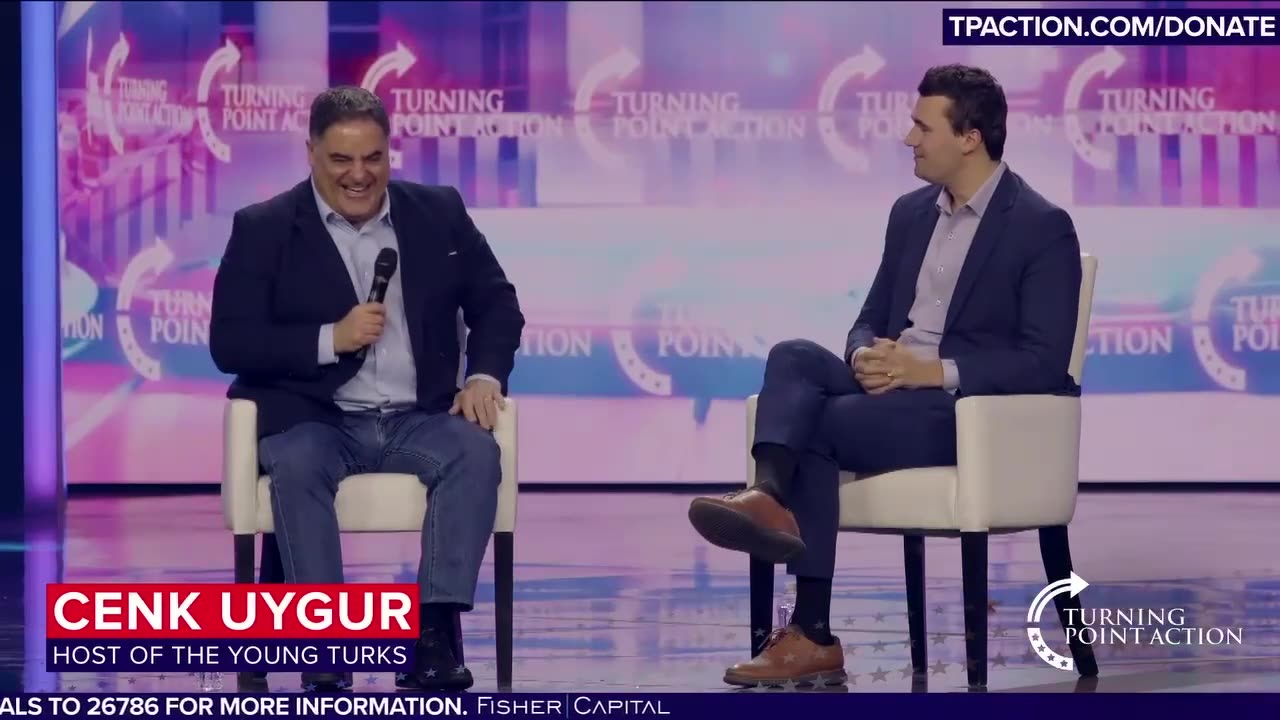 Cenk Uygur describes how he decides what issues to advocate and what to downplay