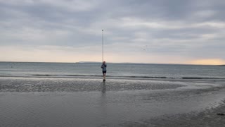 How I filmed a Drone shot panning into he sea.