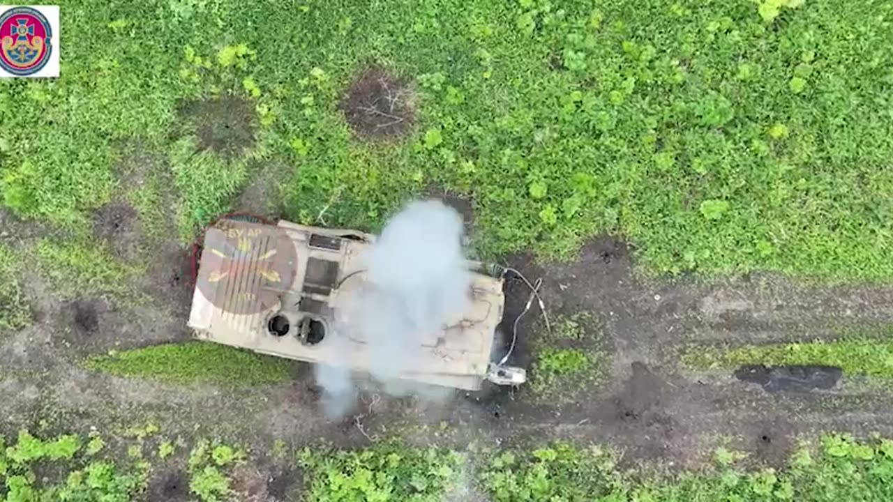 Russian IFV Finally Detonates After +10 Grenades