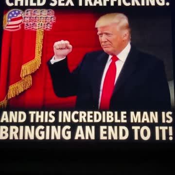 PRESIDENT TRUMP IS SAVING THE CHILDREN🏅🇺🇸💜🇺🇸🏅🚸🏹