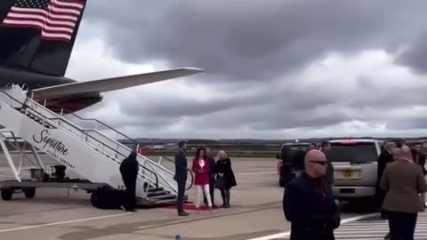 Trump Arrives in Scotland 05.1.2023