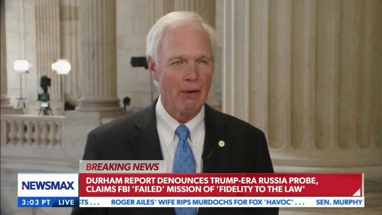 Senator Ron Johnson on The Record with Greta Van Susteren 5.15.23