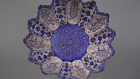 Persians enamel decoration