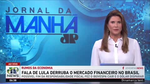 Fala de Lula impacta mercado financeiro do Brasil