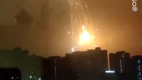 Huge explosion seen in sky over Ukraine's capital Kyiv