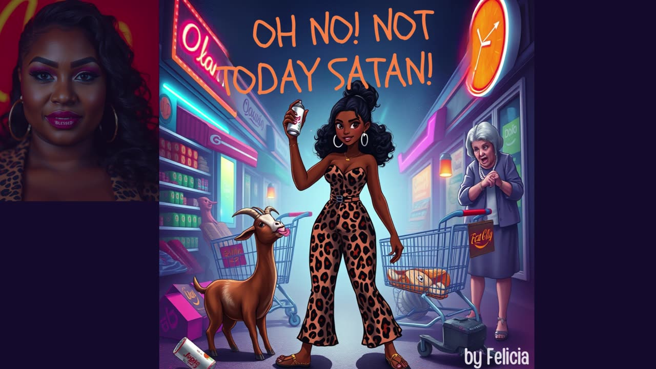 🗣️😴🛌🏾 (clip) ADULT AUDIO BEDTME STORY: OH NO MA'AM! NOT TODAY, SATAN! by Felicia