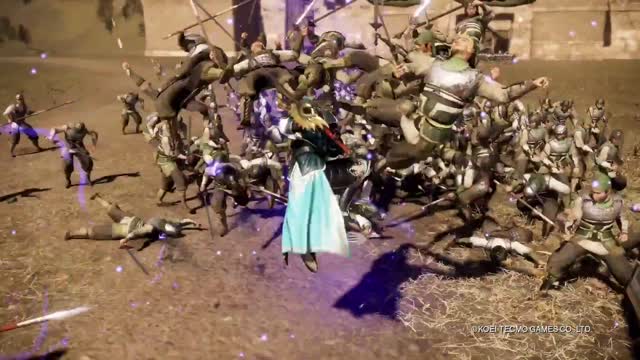 Dynasty Warriors 9 - Additional Weapon Lightning Sword Trailer