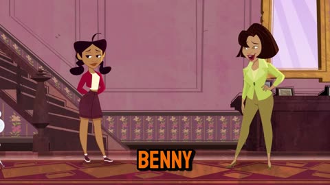 Disney Proud Family: Louder and Prouder: Trudy Locks Penny out of the House after Penny Misbehaves