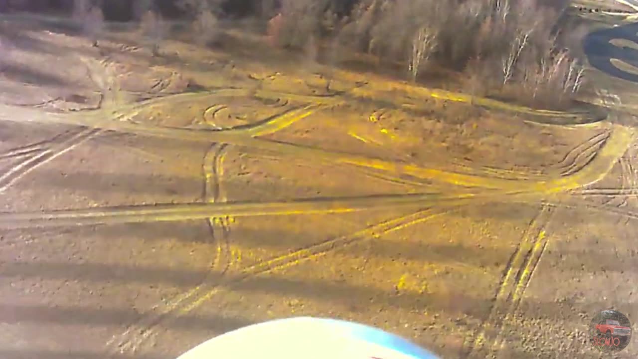 DHC Beaver flying over Holland